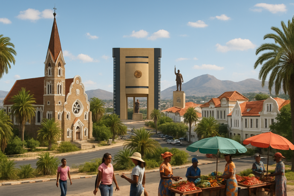 découvrez windhoek, la capitale de la namibie, à travers notre guide complet. explorez ses attractions incontournables, sa culture vibrante et ses paysages époustouflants pour planifier un séjour inoubliable.