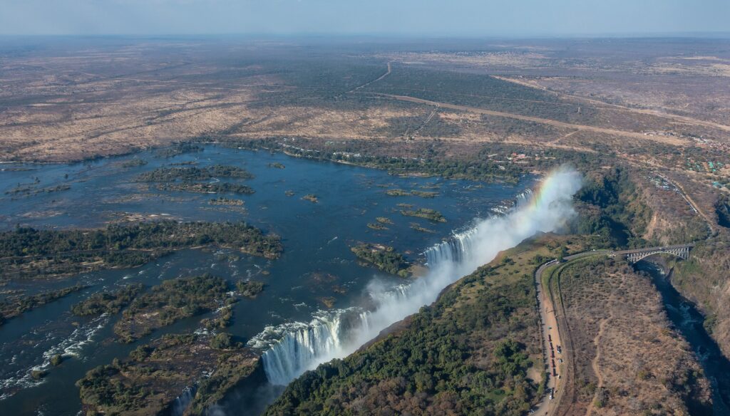 Chutes Victoria en Zambie et Zimbabwe