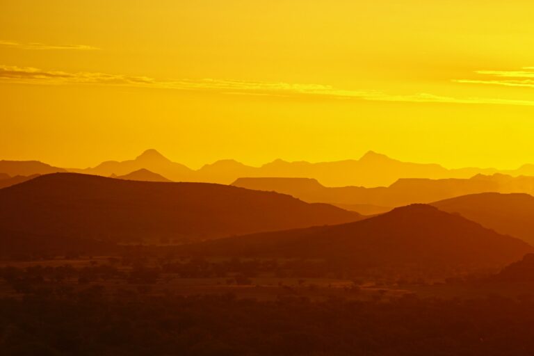 Damaraland Namibie paysage